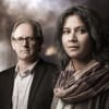 Peter Davison as Oliver and Thusitha Jayasundera as Nadia