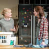 Claire Skinner (Becca) and Georgina Rich (Izzy)