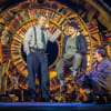 David Birrel as Badger Thomas Howes as Ratty and Fra Fee as Mole in The Wind in the Willows