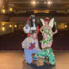 Some of the cast of Peter Pan at Mansfield Palace Theatre