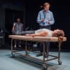 Harriet Webb as nurse, Hamish Macdougall as Dr Hancock and Sophie Steer as Sophie