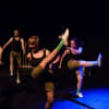 Dan Armstrong, Agnes Wild, Daniel Holme as Horace, Olivia Hirst and Rianna Dearden as Rosa