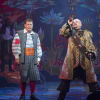 Andy Ford (Smee), Steve McFadden (Captain Hook) and Dawson Chance (Starkey)