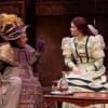 Gwen Taylor (Lady Bracknell) and Louise Coulthard (Cecily)