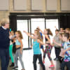 Children auditioning for the 2017 Belgrade panto Cinderella