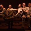 Alistair Hoyle as Gideon, Jack Reitman as Harry, Maison Kelley as Wilfred, Joe Douglas as George and Adam George-Smith as Tom