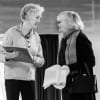 Sarah Crowden and Susan Penhaligon in rehearsal