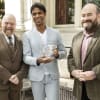 Carlos Acosta with Dance Section Chair Graham Watts (left) and Mark Shenton, President of the Critics' Circle