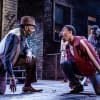 Lenny Henry as Elmore, Aaron Pierre as King Hedley and Dexter Flanders as Mister