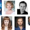 (Top) Charlie Hardwick, Joe Caffrey, Elizabeth Carter (Bottom) Phil Adèle, Alice Blundell, Dale Jewitt, Ray Laidlaw and Billy Mitchell