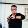 Shane Richie in rehearsal