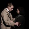 Alexander Shenton as J Enoch Powell and Helen Reuben as Barbara Kennedy