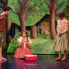 Northern Ballet dancers in Little Red Riding Hood