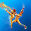 Lazuli Sky Artwork. Dancers Max Maslen and Beatrice Parma