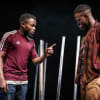Valentine Olukoga and Michael Ajao in The Fishermen