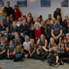 Youngsters working on a Reimagine project at Derby Theatre