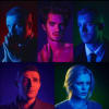 The cast of Angels in America