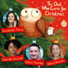The cast of The Owl Who Came For Christmas