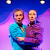 Sophie Melville and Erin Doherty in Wolfie at Theatre 503