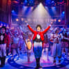 Matt Rawle (P T Barnum) and company