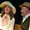 Laura Fitzpatrick as Kitty Warren and Karl Moffat as Praed