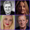 Clockwise: actors Dan Gordon, Abigail McGibbon, Sean Kearns and Caroline Curran