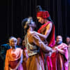 Alfred Enoch (Pericles) and Leah Haile (Thaisa)