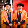 Curve's artistic director Nikolai Foster and chief executive Chris Stafford