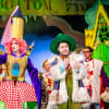Matthew Baldwin as Dame Dolly Trott and Chris Lane as Dale