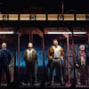 Jay Johnson (Yosser), Mark Womack (Dixie), George Caple (Chrissie), Jurell Carter (Loggo) and Ged McKenna (George)