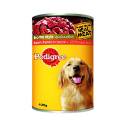 Pedigree เพดดีกรี อาหารเปียก สำหรับสุนัข รสสตูว์เนื้อ 400 g