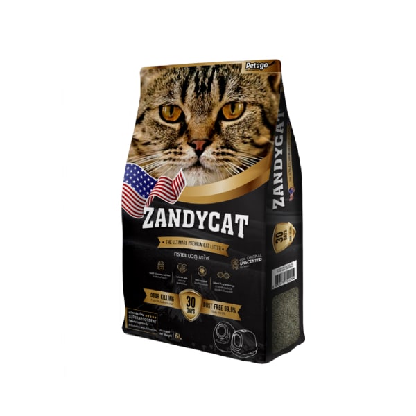 Zandycat แซนดี้แคท ทรายแมว สูตร ออริจินอล ไร้กลิ่น