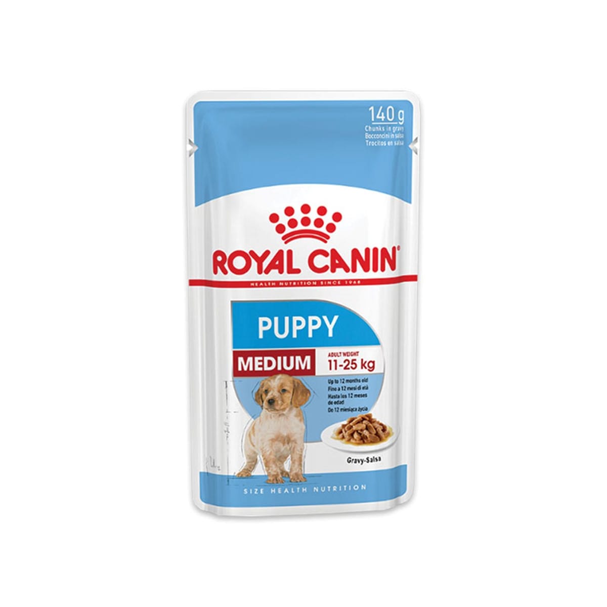 Royal Canin โรยัล คานิน อาหารเปียกเพ้าซ์ลูกสุนัขพันธุ์กลาง PET 'N ME