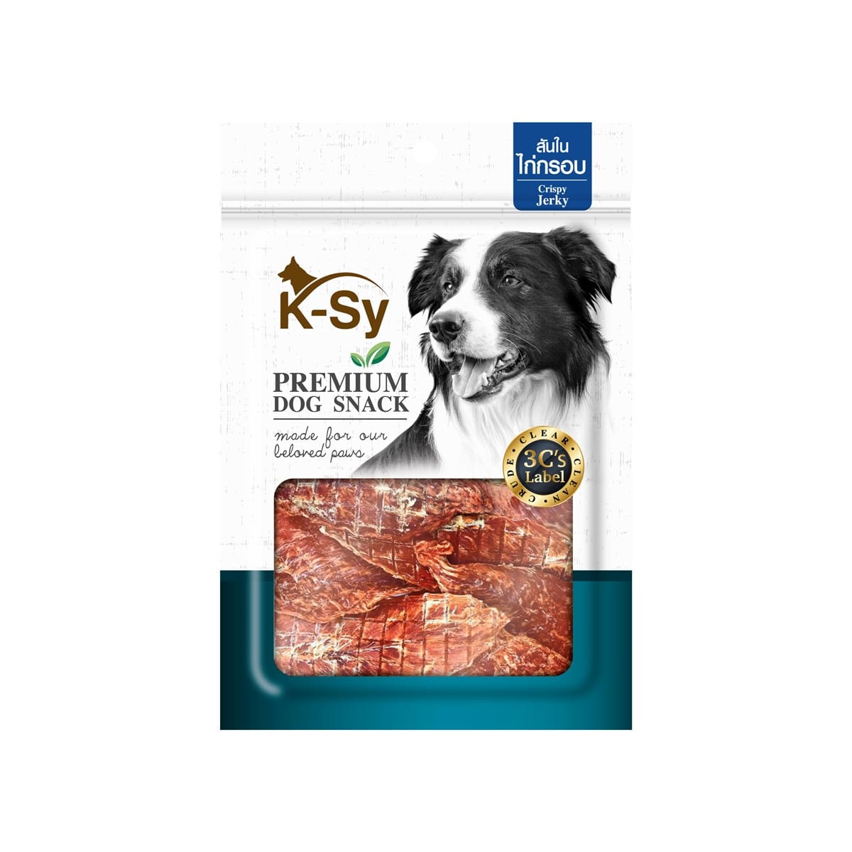 K-sy เค ซี ขนม สำหรับสุนัข รสสันในไก่กรอบ 200 g_1