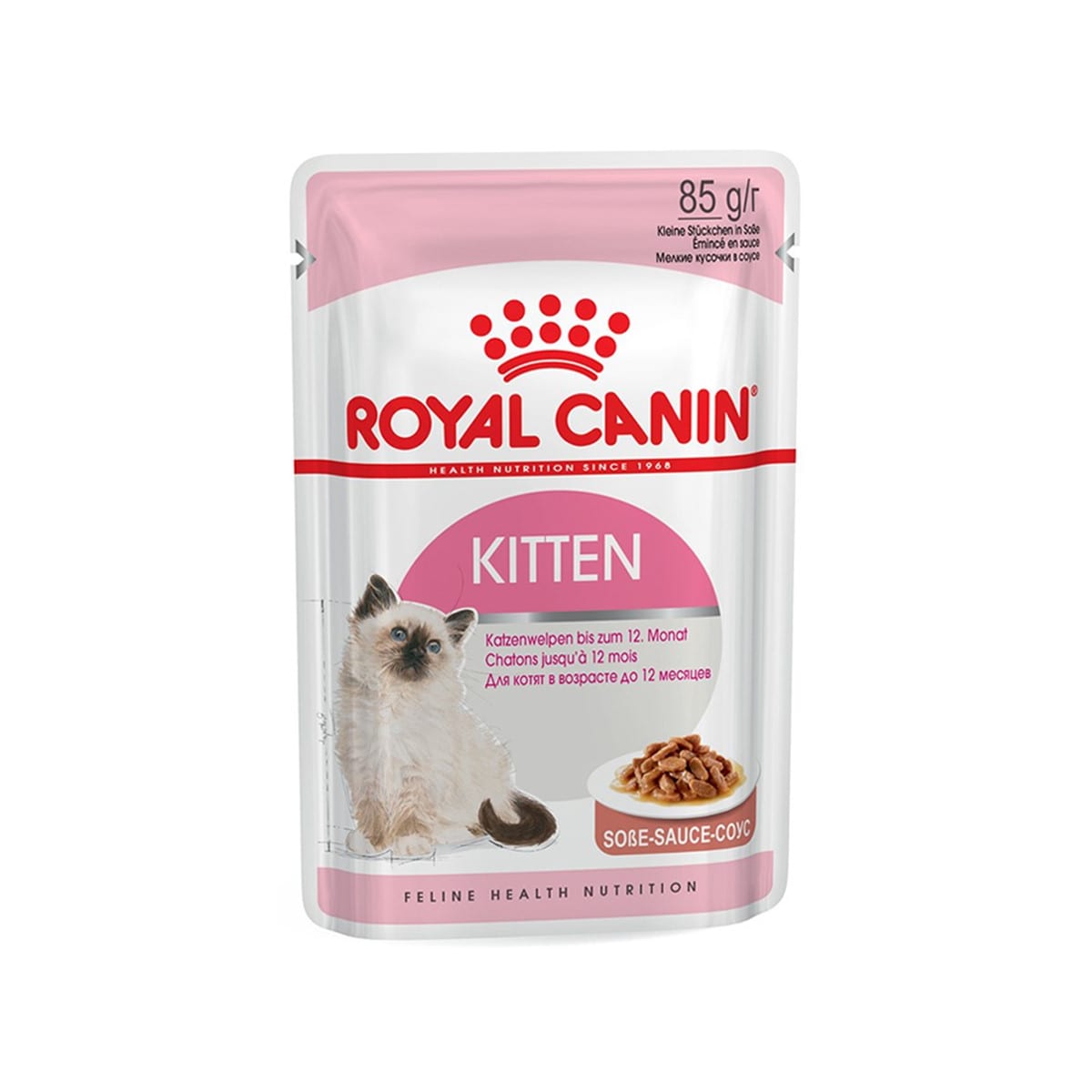 Royal Canin โรยัล คานิน อาหารแมวแบบเปียกเพ้าซ์ สำหรับลูกแมวทุกสายพันธุ์