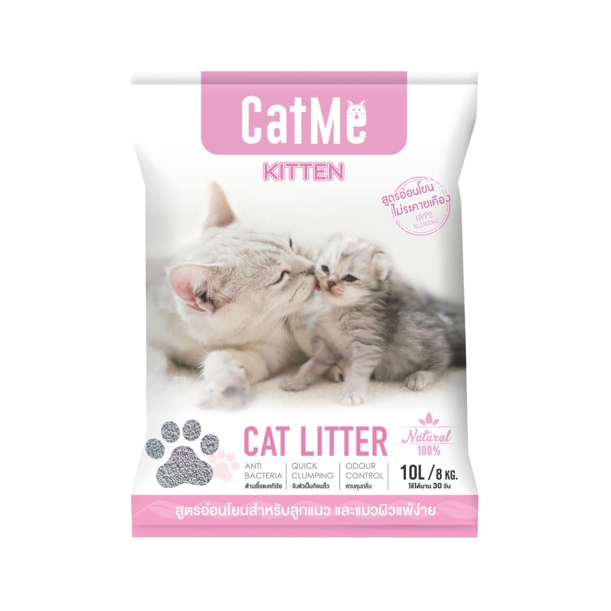 Catme แคทมี ทรายแมวภูเขาไฟ สูตรสำหรับลูกแมว 10 L_1