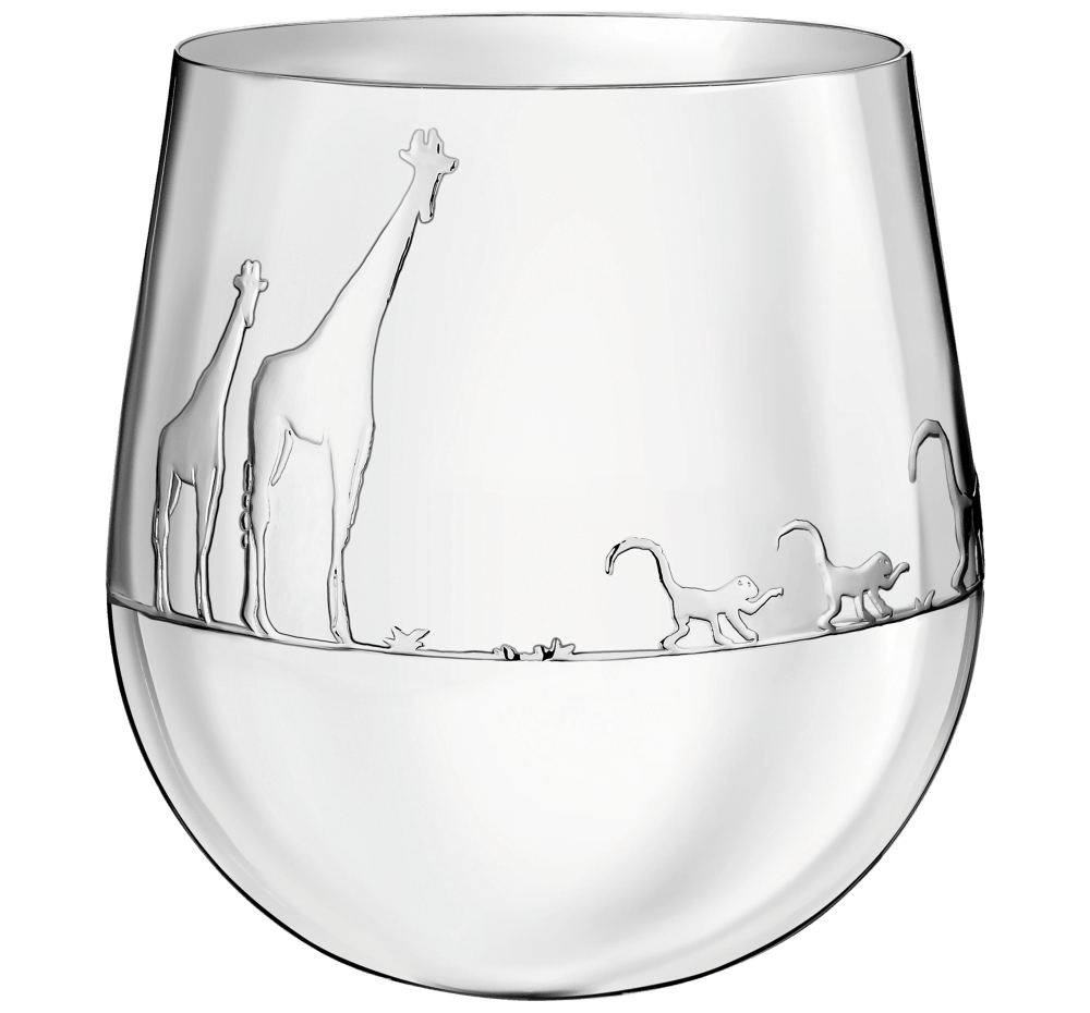 Timbale Savane Metal Argente