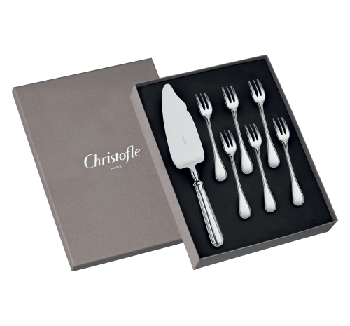 Coffret 6 Fourchettes A Gateaux Et 1 Pelle Albi