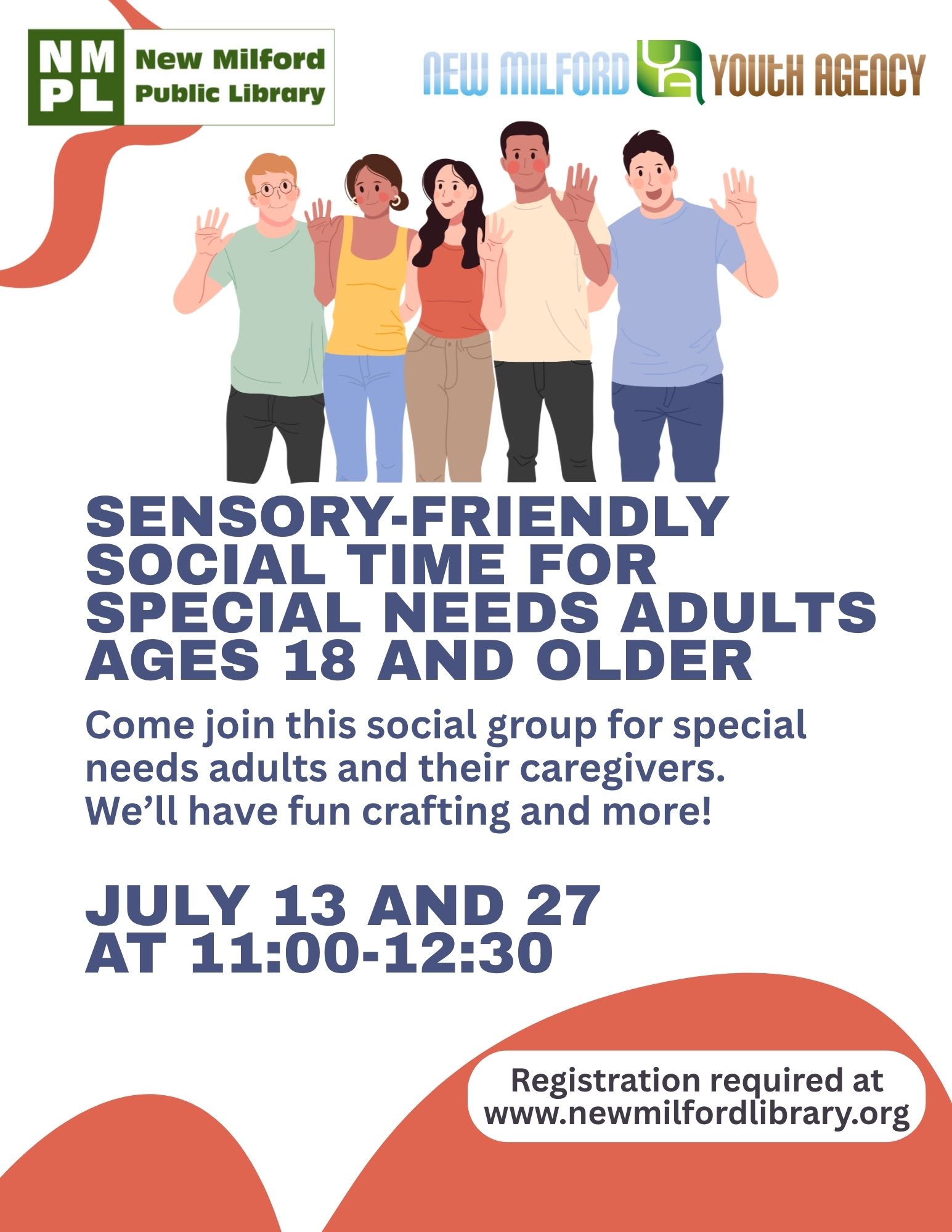 Sensory-Friendly Social Time for Special Needs Adults