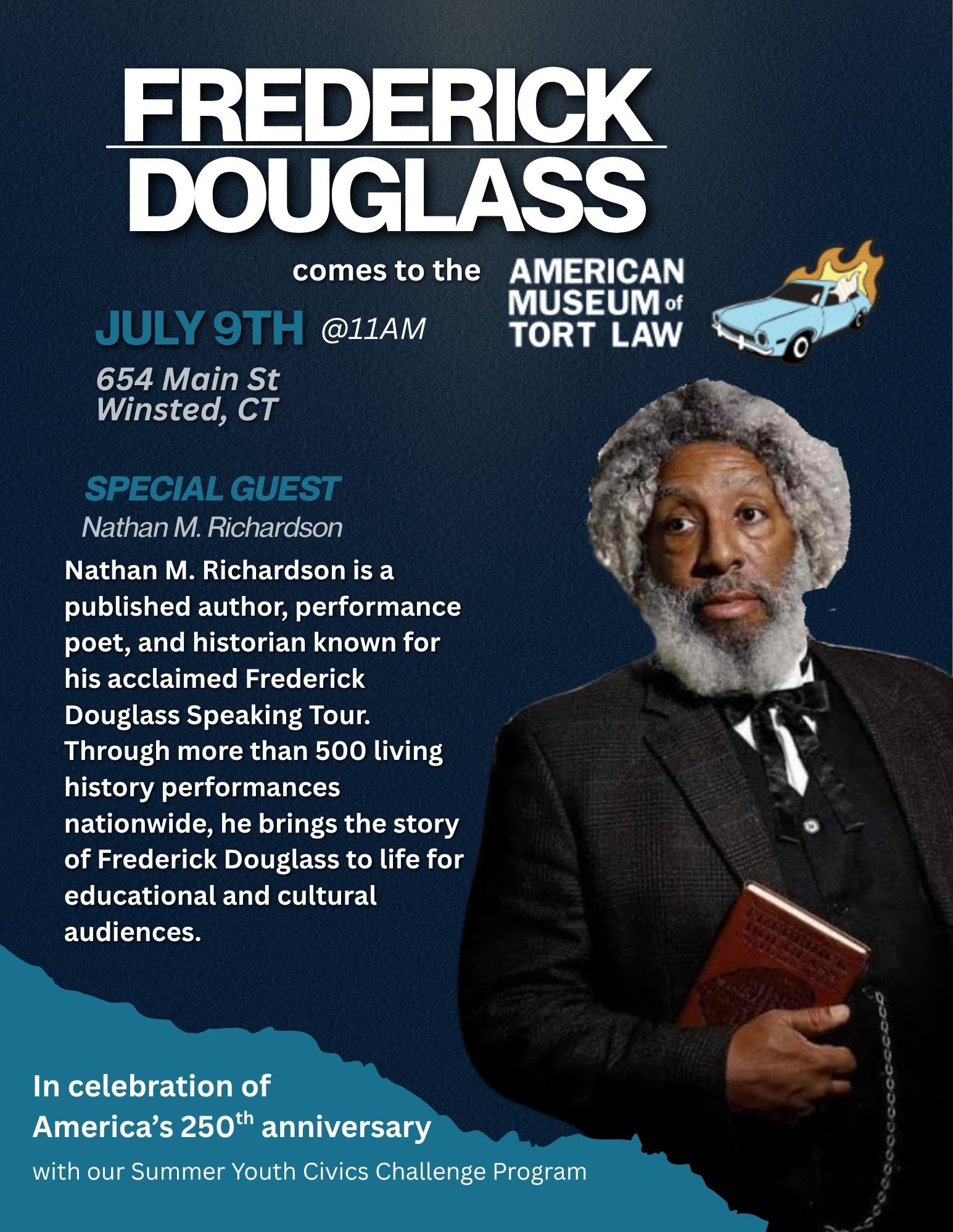 Frederick Douglass comes to the American Museum of Tort Law