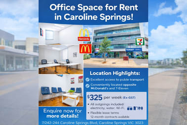 7/242-244 Caroline Springs Blvd Caroline Springs VIC 3023 - Image 1