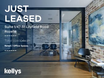 Suite 1/47-51 Lilyfield Road Rozelle NSW 2039 - Image 1