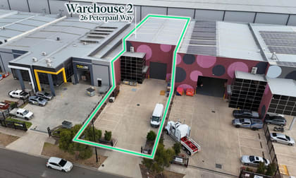 Click to view all images Warehouse 2 26 Peterpaul Way Truganina VIC 3029 - Image 1