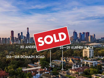 30 Anderson Street, 25-29 Kurneh Street & 216-218 Domain Road South Yarra VIC 3141 - Image 1