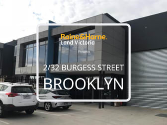 2/32 Burgess Street Brooklyn VIC 3012 - Image 1