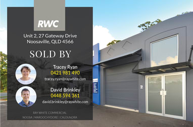 Unit 2/27 Gateway Drive Noosaville QLD 4566 - Image 1