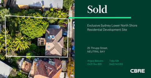 25 Thrupp Street Neutral Bay NSW 2089 - Image 1