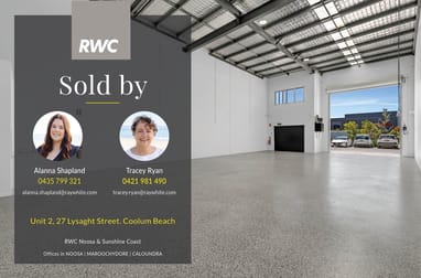 Unit 2/27 Lysaght Street Coolum Beach QLD 4573 - Image 1