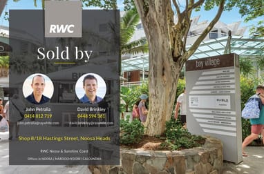 Shop 8/18 Hastings Street Noosa Heads QLD 4567 - Image 1