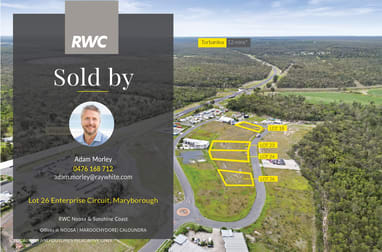 Lot 26 Enterprise Circuit Maryborough QLD 4650 - Image 1